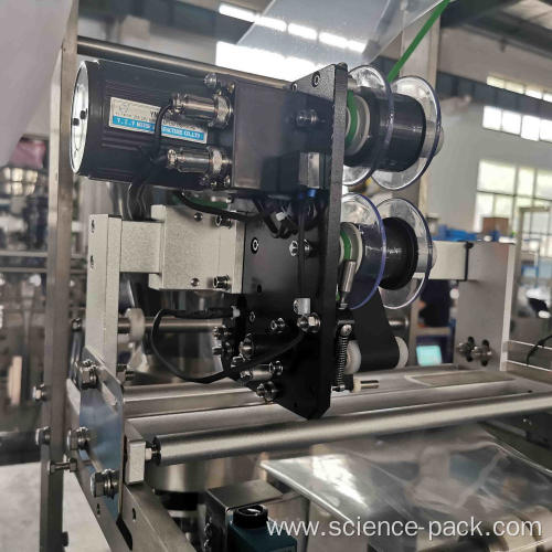 Automatic Back Seal Filler Measuring Powder Packing Machine